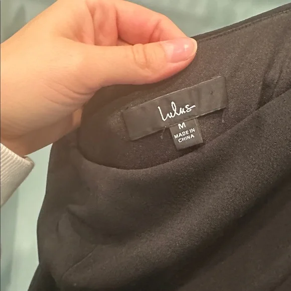 Lulus Elegant Black One-Shoulder Dress